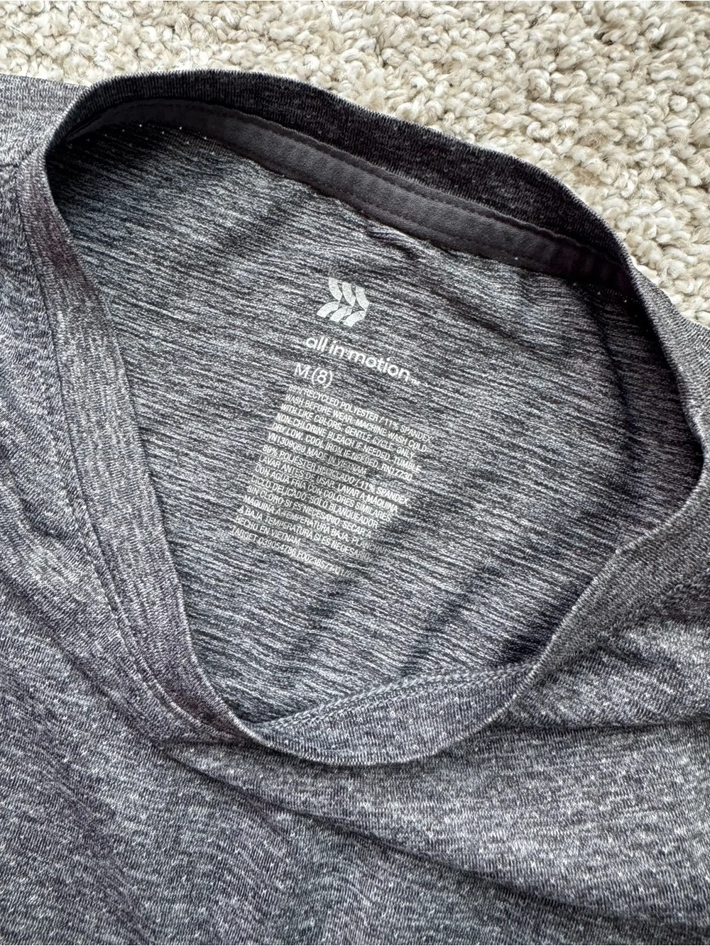 boys All in Motion dark gray tank - M (8)